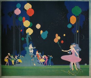 "Fantázia", 1919 alkotó: JA Austin