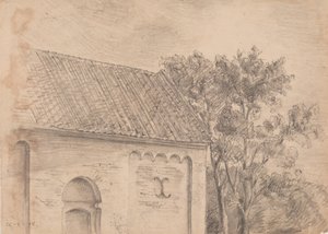 Templom építészet fákkal alkotó: J.A. Jerichau (II)