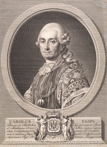 Carl Egon, Fürstenberg hercege alkotó: J.F. Clemens