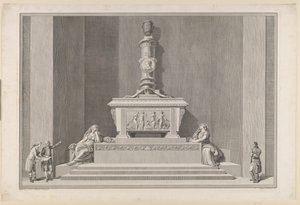 V. Frigyes síremléke a roskildei székesegyházban alkotó: J.F. Clemens