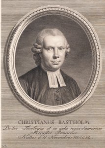 királyi gyóntató Christian Bastholm alkotó: J.F. Clemens