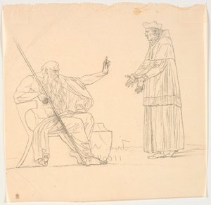 Richelieu Rhadamanthosnak alkotó: J.F. Clemens