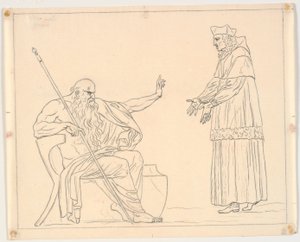 Richelieu Rhadamanthosnak alkotó: J.F. Clemens