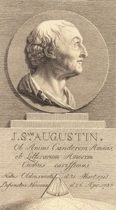 Johan Samuel Augustin hadügyi titkár alkotó: J.F. Clemens