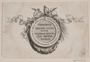 Matrica éremmel alkotó: J.F. Clemens