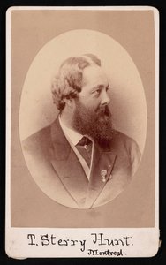 Thomas Sterry Hunt portréja 1826-1892, 1892 előtt. alkotó: JG Parks