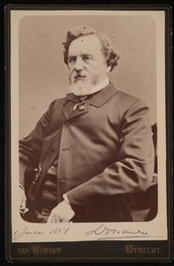Franciscus Cornelius Donders portréja 1818-1889, 1884. július 1. alkotó: JJA Van Winsen
