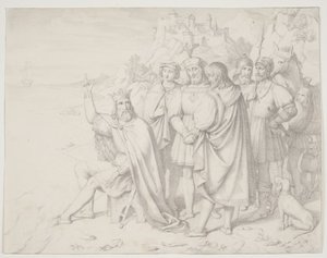 Nagy Canute a tengerparton