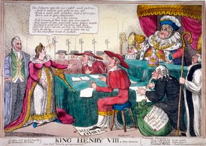 „VIII. Henrik király, II. felvonás, iv. jelenet”, 1820.