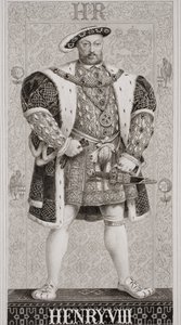 Henrik VIII (1491-1547) Az angol és skót történelem illusztrációiból, I. kötet