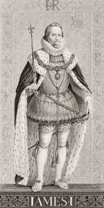 I. Jakab (1566-1625) Az angol és skót történelem illusztrációiból, I. kötet