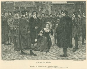 Illusztráció a "Mértékről mértékre" című filmhez alkotó: J.M.L. Ralston