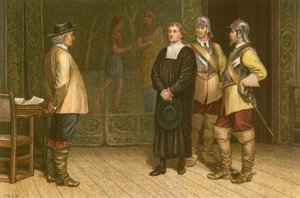 James Durham Oliver Cromwell elé vitte alkotó: J.M.L. Ralston