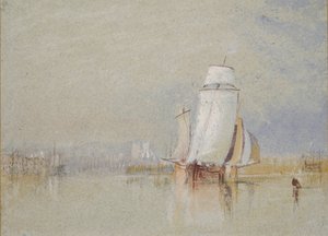 Nyugalom a Loire-parton, 1832 alkotó: Joseph Mallord William Turner
