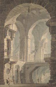 Sötét börtön Sötét börtön, 1790-99. alkotó: Joseph Mallord William Turner