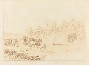 River Wye, megjelent 1812. alkotó: Joseph Mallord William Turner