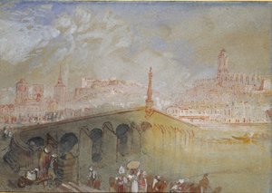 A bloisi híd: Ködtisztítás, 1826-1830 alkotó: Joseph Mallord William Turner