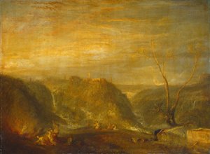 Proserpine megerőszakolása, 1839. alkotó: Joseph Mallord William Turner
