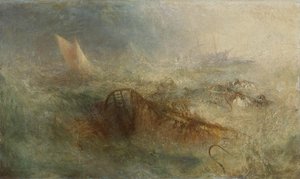 "A vihar", 1840-45 alkotó: Joseph Mallord William Turner