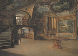 En sal i Palazzo Borghese alkotó: J.Th. Hansen