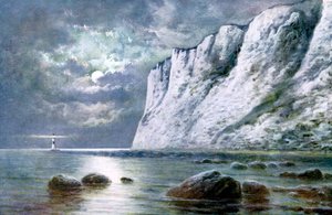 "Beachy Head, Sussex", 1924-1926. alkotó: JW Gozzard