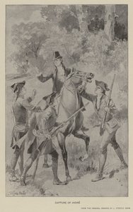 Andre elfogása (litho) alkotó: J. (after) Steeple Davis