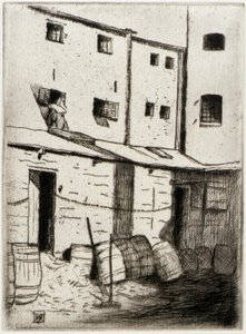 Mosómedve sikátor alkotó: J. Alden Weir