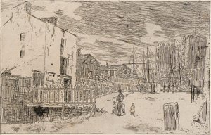 Port Erin - Man-sziget alkotó: J. Alden Weir