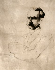 Dr. Robert F. Weir portréja alkotó: J. Alden Weir