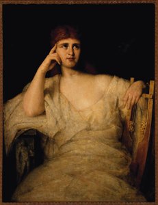 A zene múzsája alkotó: J. Alden Weir