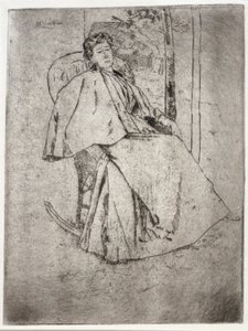 A hintaszék alkotó: J. Alden Weir