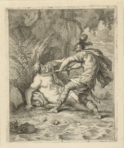 Peleusz megbosszulja Thetist Jelenetek uit het leven van Achilles (sorozat címe) Achilles élete és halála (sorozat címe) alkotó: J. Alexander Janssens