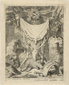 Címlenyomat egy sorozathoz, amely Akhilleusz életének jeleneteit tartalmazza Jelenetek Akhilleusz életéből (sorozat címe) Vitam et mortem achilli (sorozat címe a tárgyon) alkotó: J. Alexander Janssens