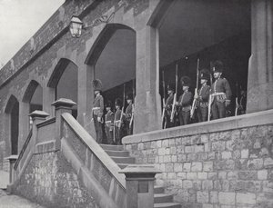 A toronykapuk bezárása, a kulcsok köszöntése alkotó: J. Benjamin Stone