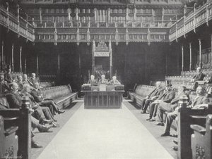 Az alsóház a bizottságban alkotó: J. Benjamin Stone