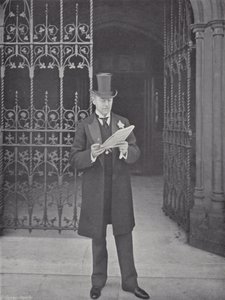 A jobb tiszt. Joseph Chamberlain alkotó: J. Benjamin Stone