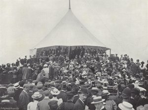 Tynwald nap, a törvények kihirdetése alkotó: J. Benjamin Stone