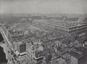 Westminster az óratoronyból alkotó: J. Benjamin Stone