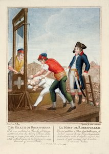 Robespierre (1758-94) halála 1794. július 28. James Idnarpila metszete, megjelent 1799-ben. alkotó: J. Beys
