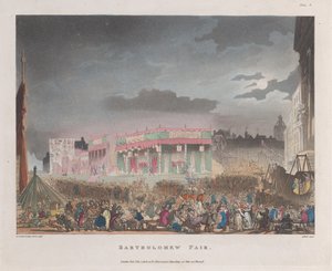 Bartholomew-vásár, 1808. február 1., 1808. február 1. alkotó: J. Bluck