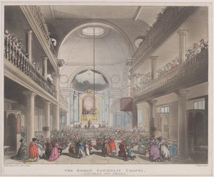 A római katolikus kápolna, Lincolns Inn Fields, 1808. április 1., 1808. április 1.