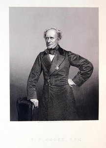 Thomas Potter Cooke, a The Drawing-Room Portré Gallery of Eminent Personages című filmből alkotó: J. and C. (after) Watkins