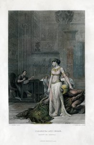 Kleopátra és Caesar Antonius és Kleopátra, 19. század