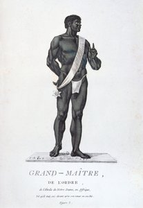 A Notre-Dame Csillaga Rend nagymestere országa jelmezében, az 1785-ben megjelent „Recueil de Tous Les Costumes des Orders Religieux et Militaires” c. alkotó: J. C. Bar