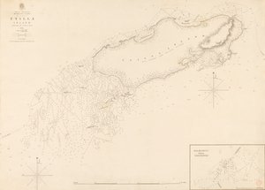 Nyugat-India Mosquito Coast Utilla-sziget, R. Owen parancsnok által felmérve 1835-ben