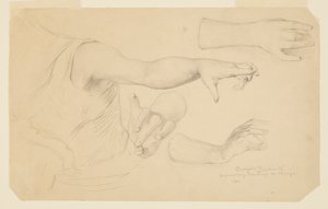 Studies of Hands for Dome of Manufactures and Liberal Arts Building, World