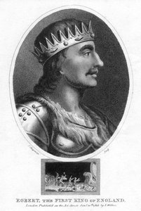 Wessexi Egbert király, egész Anglia első királya, 1803.
