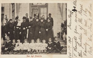 A dán királyi család alkotó: J. Peterson and Co