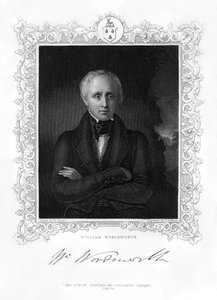 William Wordsworth, angol romantikus költő, 19. század.