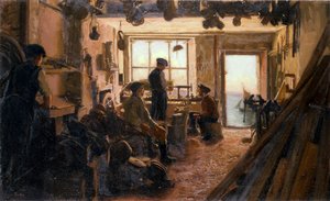 A blokkgyártó boltja alkotó: J. Cooke